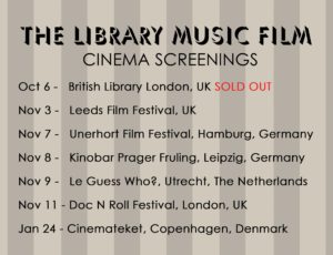 The Library Music Film, tutte le date per assistere alla presentazione del primo film sulla library music. Buona visione