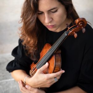 Laura Masotto e il suo violino, per l'album per colonne sonore Here and Now, firmato FlipperMusic