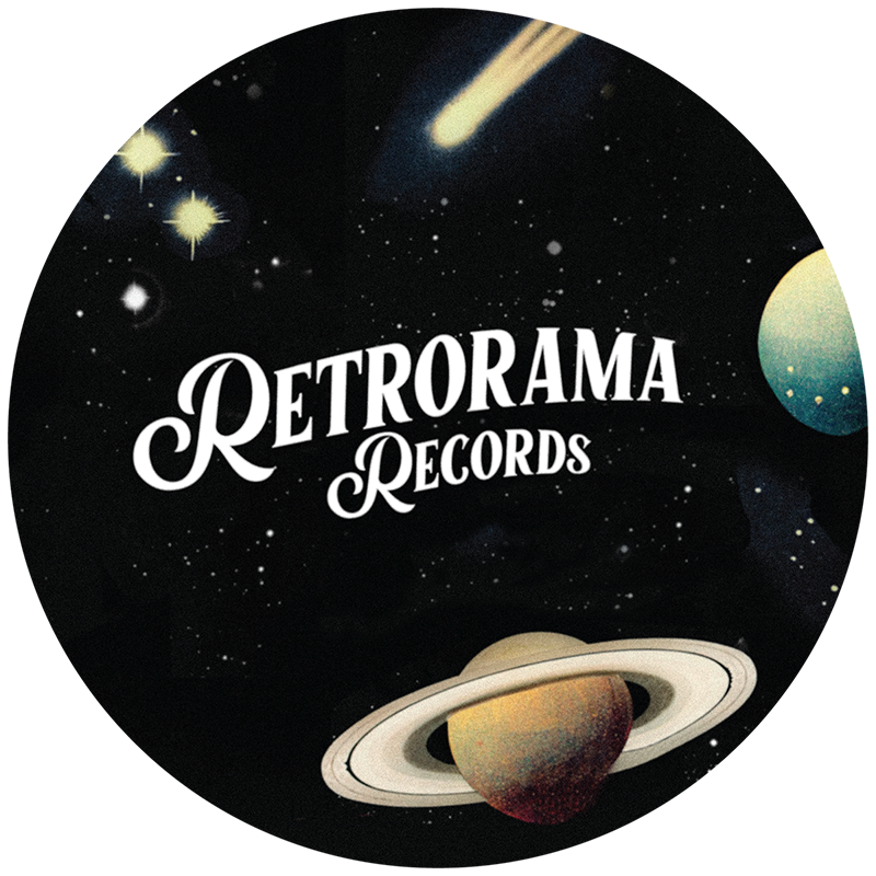 Retrorama Records Logo Round Retrorama Records, catalogo del mese Flippermusic - Gennaio 2023